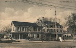 Huntington house Postcard