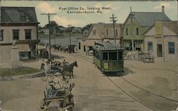 Post Office Square, looking West Postcard
