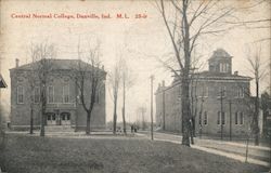 Central Normal College Danville, IN Postcard Postcard Postcard