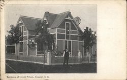 Residence of Gustaf Nilson Postcard