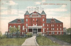 St. Joseph Hospital Sioux City, IA Postcard Postcard Postcard