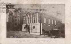 Harris Chapel, Training School for City, Home and Foreign Missions Chicago, IL Postcard Postcard Postcard