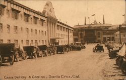 Casa Del Rey & Casino Santa Cruz, CA Postcard Postcard Postcard