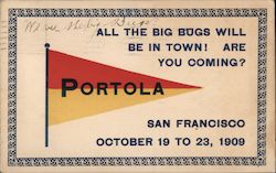 All the big bugs will be in town. Postcard