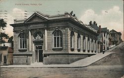 Public Library Postcard