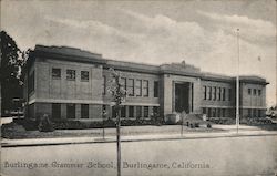 Burlingame Grammar School California Postcard Postcard Postcard