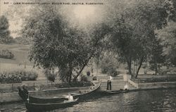 Lake Washington Denny Blaine Park Postcard
