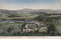 Connecticut Valley at Bradford Vermont Postcard Postcard Postcard