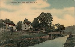 The Old D. & H. Canal Postcard