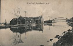Erie Canal Knowlesville, NY Postcard Postcard Postcard