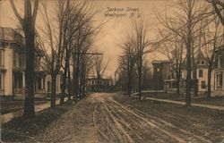 Jackson Street Weedsport, NY Postcard Postcard Postcard
