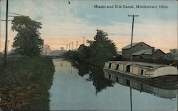 Miami and Erie Canal Postcard
