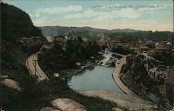 Lover's Leap Looking West Little Falls, NY Postcard Postcard Postcard