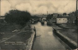 Schuylkill Canal Postcard