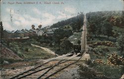 Mt. Pisgah Switchback Railroad Jim Thorpe, PA Postcard Postcard Postcard