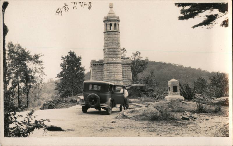 Castle at Little Round Top Gettysburg Pennsylvania