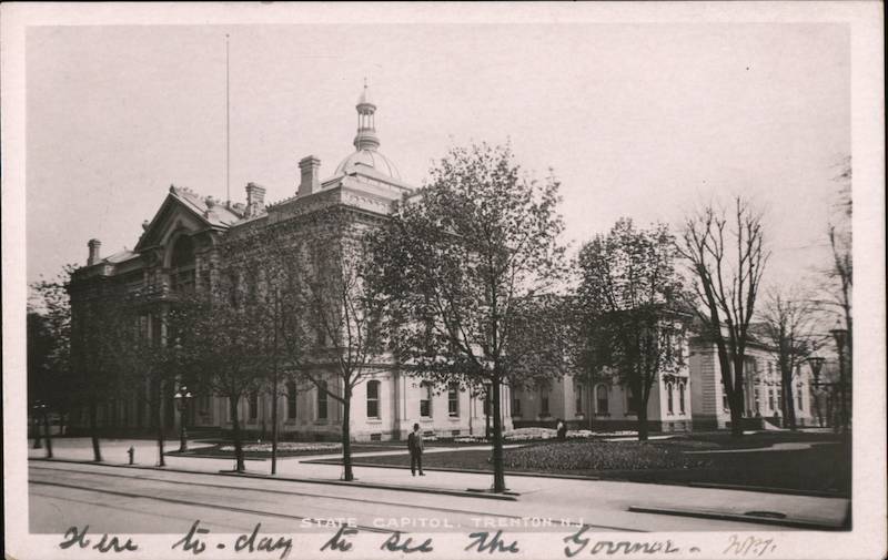 Exterior View of State Capitol Trenton New Jersey