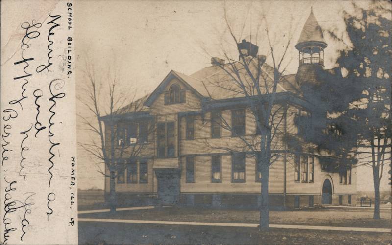 School Building Homer Illinois