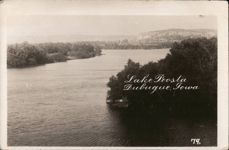 Lake Peosta Dubuque Iowa