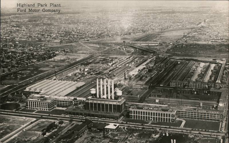 Highland Park Plant - Ford Motor Company Michigan