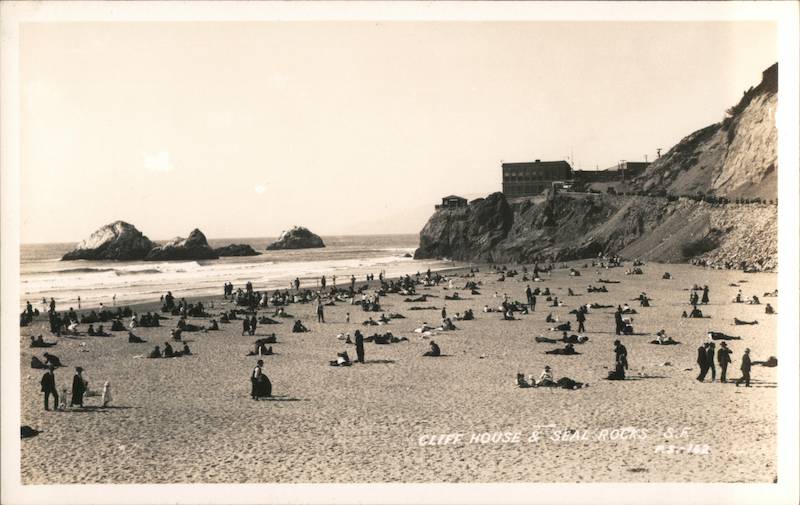 Cliff House and Seal Rocks San Francisco California