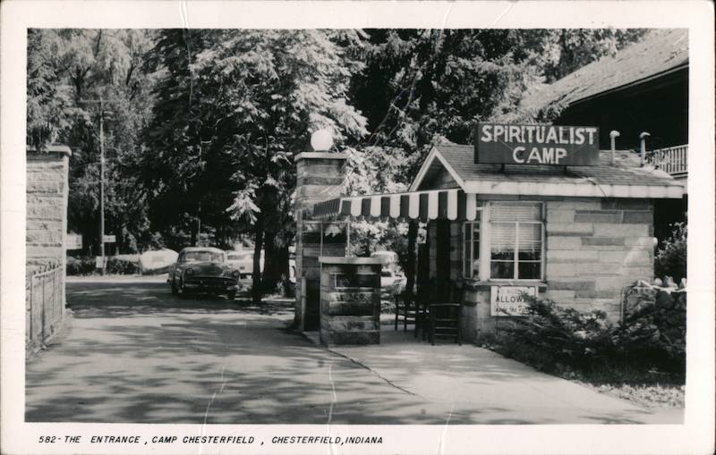 Entrance, Camp Chesterfield Spiritualist Camp Indiana