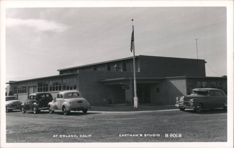 Exterior View of Eastman's Studio Orland California