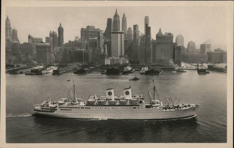 M/S Gripsholm - Swedish American Line Boats, Ships