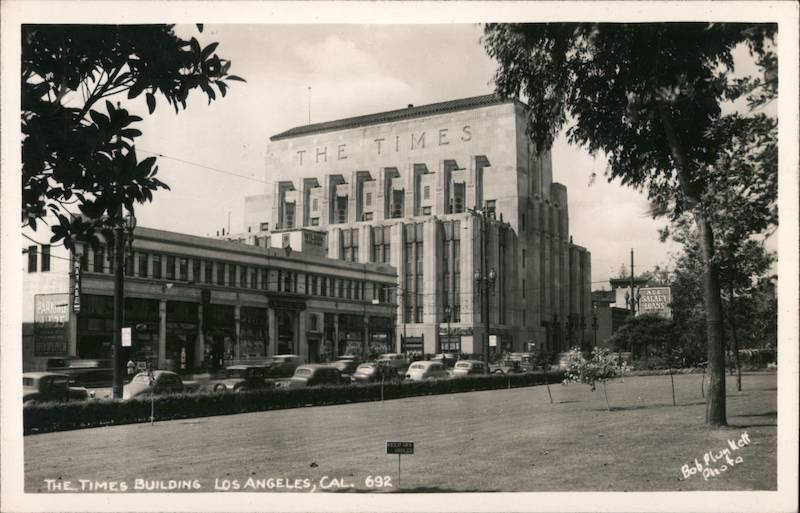 The Times Building Los Angeles California Bob Plunkett Photo