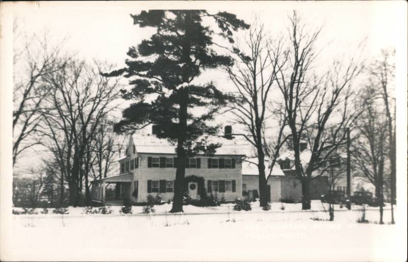 The Fountain Stowe Vermont