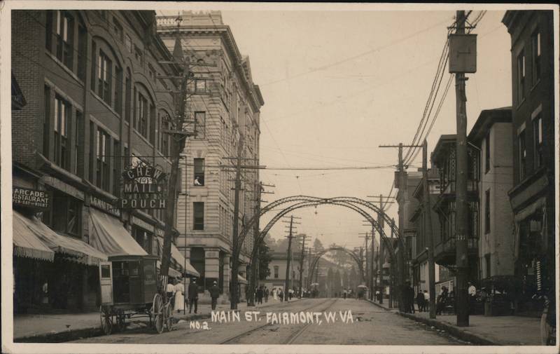 Historic Fairmont Postcard