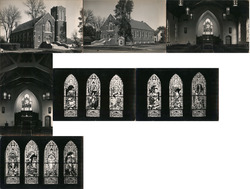 Lot of 7: First English Lutheran Church Views, 1939 Spencer, IA Postcard Postcard Postcard