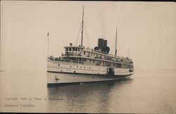 Steamer Camden from the Eastern Steamship Company Postcard