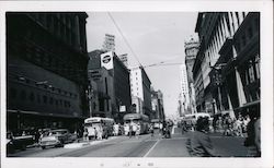 Market Street, 1960 Original Photograph