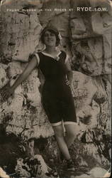 Found Hidden in the Rocks at RYDE.I.O.W Postcard
