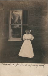 This Is A Picture Of Myself Postcard