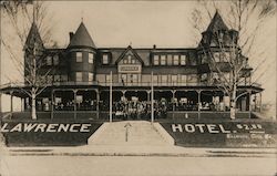 Lawrence Hotel Ellwood City, PA Postcard Postcard Postcard