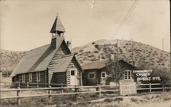 Community Church Postcard