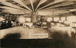 Dining Room in Wistaria Farm Inn Postcard
