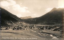 On the Million Dollar Highway Silverton, CO Postcard Postcard Postcard