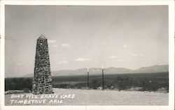 Boot Hill Graveyard Tombstone, AZ Postcard Postcard Postcard