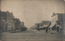 Street View From Cedar Harbor, IN Postcard Postcard Postcard