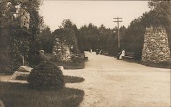 A Central Avenue at Canobie Lake Park Postcard