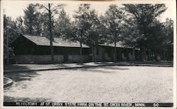 Refectory at St Croix State Park on the St. Croix River Postcard