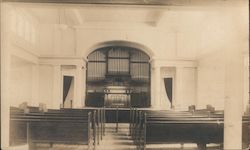 Church Interior Postcard