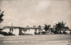 The Place Motel Lake Worth, FL Postcard Postcard Postcard