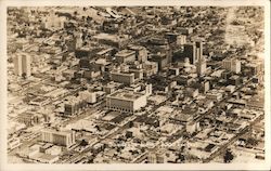 View of San Diego from 3,000 Feet California Postcard Postcard Postcard