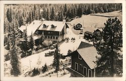 Brook Forest Swiss Chalet Style Inn Postcard