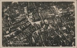Aerial View of Vienna, Stephansplatz Graben Postcard