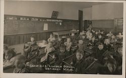 First Grade Class at Lincoln School Brainerd, MN Postcard Postcard Postcard